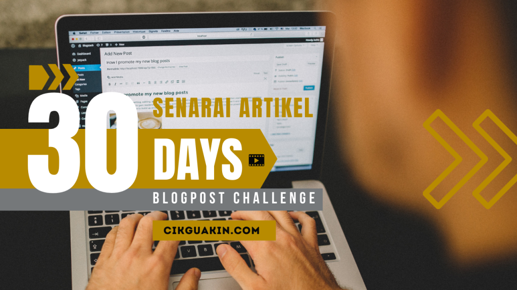 Artikel 30 Days Blog Post Challenge